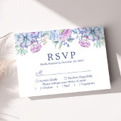 Waterverf Succulenten Floral Boho Bruiloft RSVP