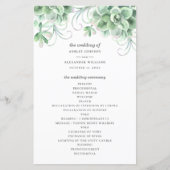 Waterverf succulenten. Grijze cactus bruiloft (Voorkant)