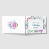 Waterverf Succulenten Vrijgezellenfeest Gastenboek (Volledig)