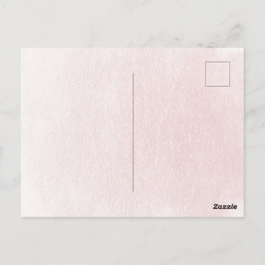 Waterverf Succulenten Zomer Baby shower Welkom Briefkaart (Achterkant)