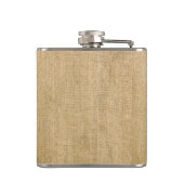 Waterverf Suffolk Sheep Heupfles (Achterkant)