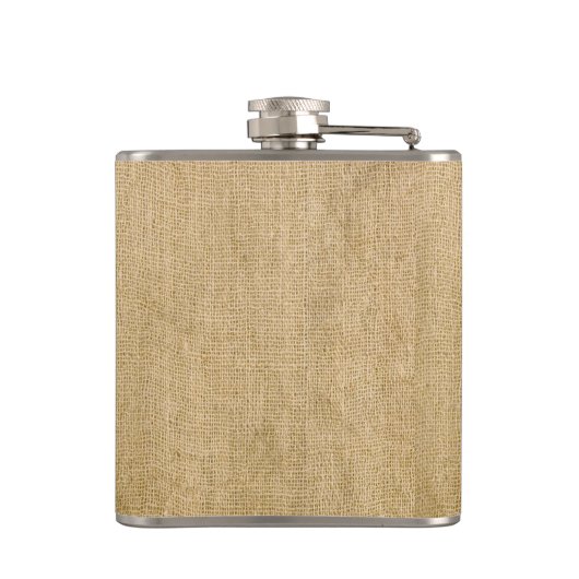 Waterverf Suffolk Sheep Heupfles (Achterkant)