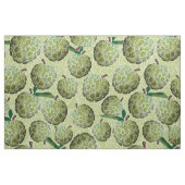 Waterverf suikerappel | Groen Stof (Fat Quarter)