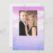 Waterverf Summer Beach Weddenschap Kaart (Achterkant)