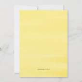 Waterverf Summer Fruits Floral Vrijgezellenfeest Kaart (Achterkant)