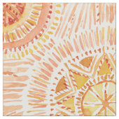 Waterverf SUN BEAMS Mandala Stof (Close Up)