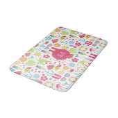 Waterverf Sun Flip Flop Summer Beach Thed Badmat (Gekanteld)