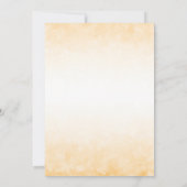 Waterverf Sunflower bruiloft uitnodiging (Achterkant)