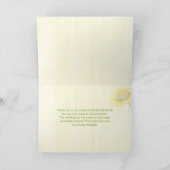 Waterverf Sunflower Ranch Wedding Bedankt (Binnen)