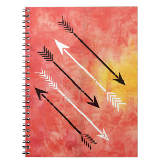 Waterverf Sunset Arrows Sketchbook Journal Notitieboek