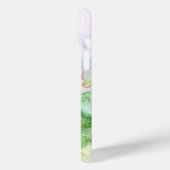 Waterverf Sunset over bergen en bomen Case-Mate iPhone Case (Achterkant / Links)