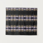 Waterverf Sunset Wandkleed (Voorkant (horizontaal))