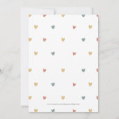 Waterverf Sunshine Baby shower Baby Bingo Kaart (Achterkant)