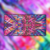 Waterverf surrealistische Abstracte bladeren Bureaumat