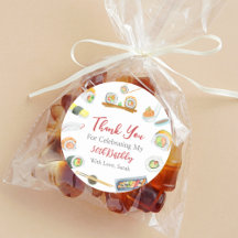 Waterverf Sushi en Sashimi Verjaardag Bedankt