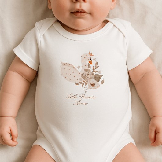 Waterverf Swan Romper