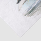 Waterverf Swan Tissuepapier (Detail)