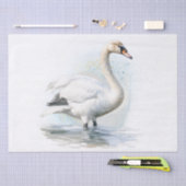 Waterverf Swan Tissuepapier (Craft)