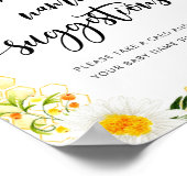 Waterverf Sweet-bijennaam suggesties Poster (Hoek)