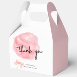 Waterverf Sweet Bow Cotton Snoep Baby shower Bedankdoosjes