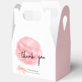 Waterverf Sweet Bow Cotton Snoep Baby shower Bedankdoosjes (Open)