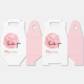 Waterverf Sweet Bow Cotton Snoep Baby shower Bedankdoosjes (Ongevouwen)