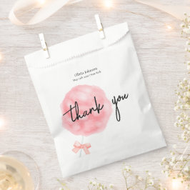 Waterverf Sweet Bow Cotton Snoep Baby shower Bedankzakje