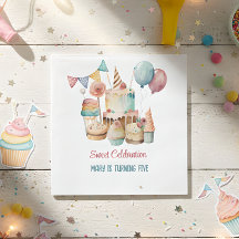 Waterverf Sweet-feestdag