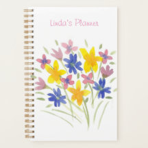  Waterverf Sweet Flower Planner