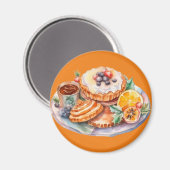Waterverf Sweet Treats Magneet (Voorkant / Achterkant)