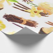 Waterverf Sweet Vanilla Orchid Cadeaupapier (Hoek)