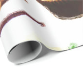 Waterverf Sweet Vanilla Orchid Cadeaupapier (Rol Hoek)