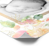 Waterverf Sweetpeas, ik ben een kind van God Poster (Hoek)