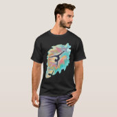 Waterverf Swirl Dancer - Gymnast - Acro Dancer T-shirt (Voorkant volledig)