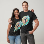 Waterverf Swirl Dancer - Gymnast - Acro Dancer T-shirt (Unisex)