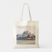 Waterverf Sydney, Australië Bestemming Canvas tas (Achterkant)