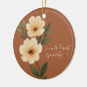 Waterverf sympathie Keramisch Ornament (Links)