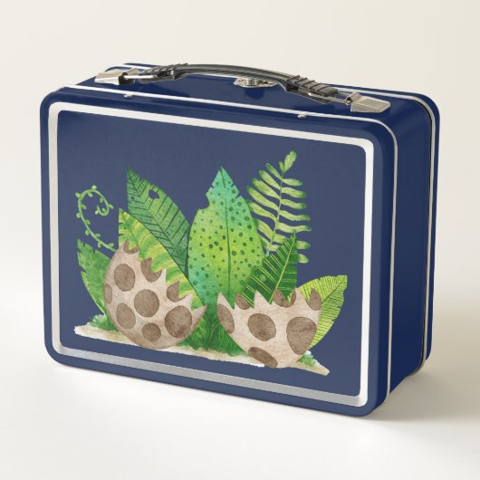 Waterverf T-rex Dinosaurus met Aangepaste Kinder N (Achterkant)