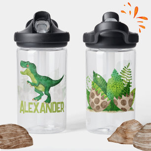 Waterverf T-rex Dinosaurus met Aangepaste Kinder N Waterfles