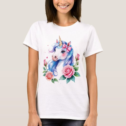 Waterverf  t-shirt (Voorkant)
