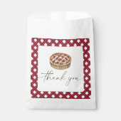 Waterverf taart baby shower Dank u Bedankzakje (Voorkant)