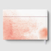 Waterverf tak en maan Japandi bruiloft Gastenboek (Achterkant)