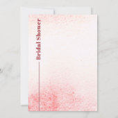 Waterverf tak en maan Japandi vrijgezellenfeest Kaart (Achterkant)