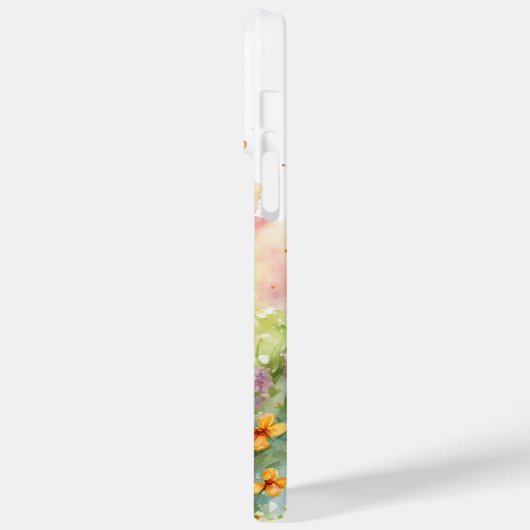 Waterverf TAN WHITE SPRINGER SPANIEL Case-Mate iPhone Case (Achterkant / Links)