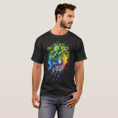 Waterverf Tanabata Tree T-shirt (Voorkant volledig)