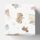  Waterverf Tanddoorbrengende Ring Jongen Baby show Bedankdoosjes (Bovenkant)