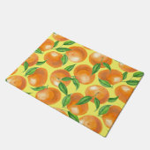 Waterverf tangerines deurmat (Schuin)