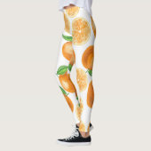 Waterverf tangerines leggings (Links)