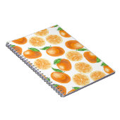 Waterverf tangerines notitieboek (Rechterzijde)