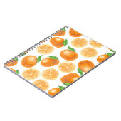 Waterverf tangerines notitieboek (Linkerzijde)